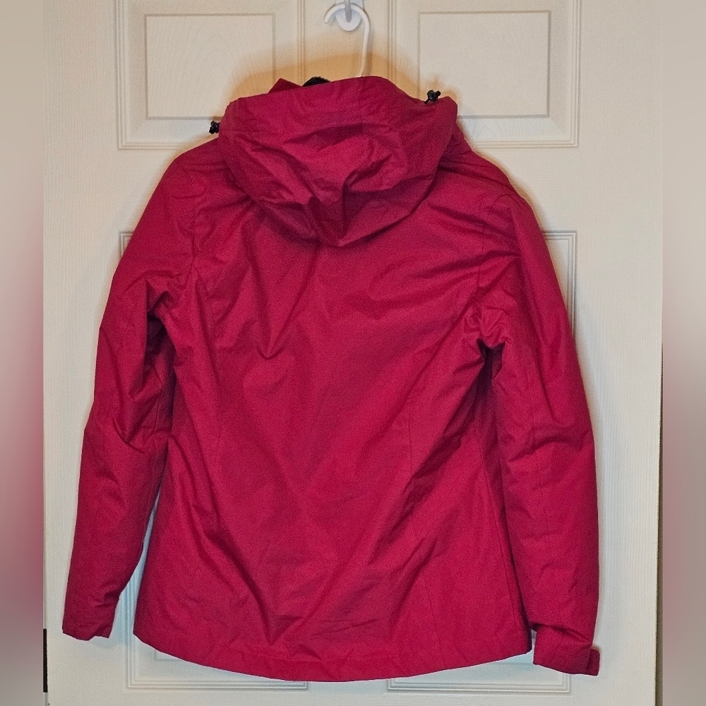 Free Country Women’s Summit II 3-in-1 Systems Jacket | Red Rose - Picture 3 of 6